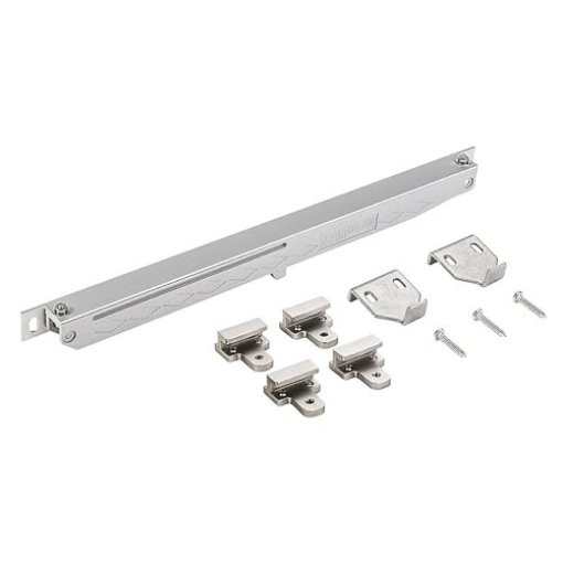 Picture of National/Spectrum Brands N187-082 National Hardware N187-082 V1060 Sliding Door Hardware Soft Close in Satin Nickel (PK-2-EA)