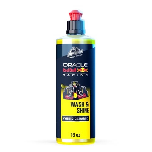 Picture of Armor All Marine & Watersports E304237900 Armor All Podium Series Hybrid Ceramic Wash & Shine, 16 fl oz, 2-in-1 Car Wash and Wax Developed in Collaboration With Oracle Red Bull Racing (EA)