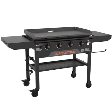 Picture of Blackstone 2210 Blackstone 2210 Original 36” Omnivore Griddle with Two Side Shelves, Powder Coated Steel, Black (EA)