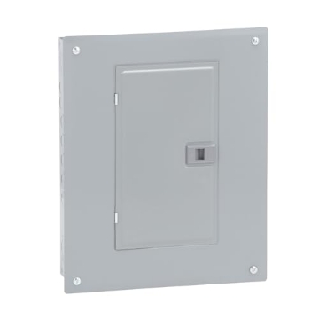Picture of Square D HOM1224L125PGC Square D - HOM1224L125PGC Homeline 125 Amp 12-Space 24-Circuit Indoor Main Lugs Load Center with Cover and Ground Bar (Plug-on Neutral Ready), (EA)