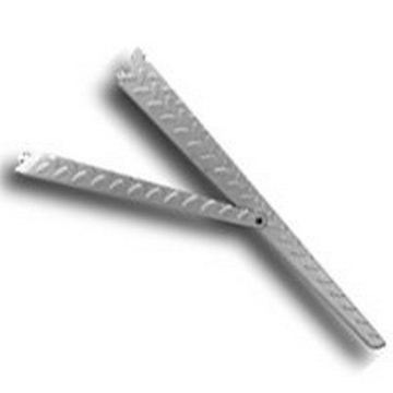 Picture of Knape & Vogt 0203-20PM John Sterling Corp 0203-20PM 20" Heavyweight Diamond Plate Bracket (PK-8-EA)