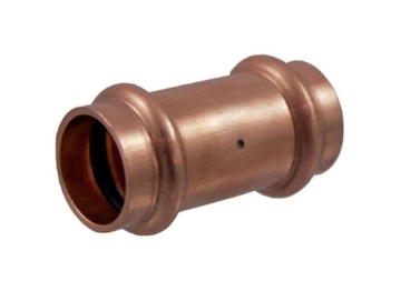 Picture of NIBCO INC 9001250PCCP NIBCO 3/4 in. Press X 3/4 in. D Press Wrought Copper Coupling 10 pk (EA)