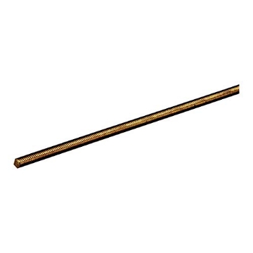 Picture of Boltmaster 11506 Boltmaster 11506 8-32 X 12" Threaded Rod NF Brass (PK-10-EA)