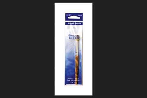 Picture of PLAID ENTERPRISES INC 34038 Plaid Stencil Decor 3/8 in. W Round China Bristle Stencil Paint Brush (PK-6-EA)