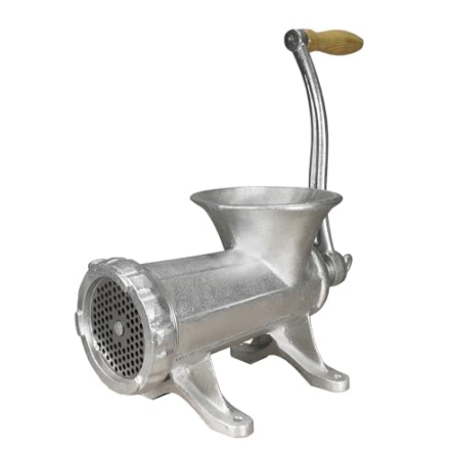 Picture of WESTON BRANDS LLC 36-2201-W Weston #22 Manual Tinned Meat Grinder and Sausage Stuffer, Silver (EA)