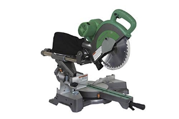 Picture of METABO HPT C10FSBSM Metabo HPT C10FSBQ4 10" Sliding Compound Miter Saw, Double-Bevel, Electronic Speed Control, 12 Amp Motor, Electric Brake Feature, 5-Year Warranty (EA)