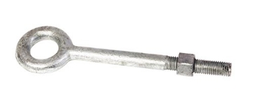 Picture of Baron 24122 Baron 1/2 in. x 2 in. L Hot Dipped Galvanized Steel Eyebolt Nut Included (EA)