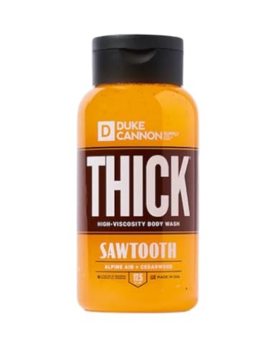 Picture of DUKE CANNON 02THICKSAWTOOTH Duke Cannon Thick High Viscosity Body Wash - Sawtooth, Alpine Air and Cedarwood Scent, 17.5 oz (EA)