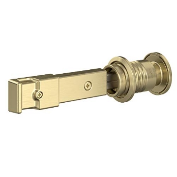 Picture of National/Spectrum Brands N700-152 National Hardware N700-152 Barn Door Lock, 5" x 1-1/4" x 3/4", Brushed Gold (EA)