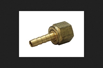 Picture of JMF COMPANY 4504833 JMF Brass Adapter 3/8 in. Dia. x 1/4 in. Dia. Yellow 1 pk (PK-10-EA)