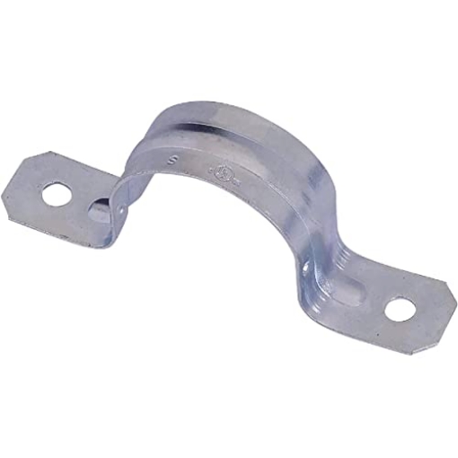 Picture of SIGMA ENGINEERED SOLUTIONS 47820 Sigma Electric ProConnex 1/2 in. Dia. Zinc-Plated Steel 2 Hole Strap 3 pk (PK-25-EA)