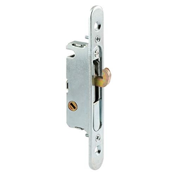 Picture of Prime E 2164 Slide-Co 153554 Mortise Lock, 4-5/8 In., Steel, 45 Degree Keyway, Round Faceplate, Spring-Loaded (Single Pack) (EA)