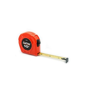 Picture of LUFKIN L610N Crescent Lufkin 1/2" x 10' Hi-Viz Orange Yellow Clad Power Return Tape Measure - L610N (EA)