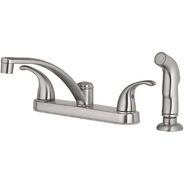 Picture of OakBrook 810NC-F5004 Oakbrook Coastal Kitchen Faucet Two Handle Brushed Nickel (EA)