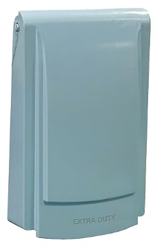 Picture of SIGMA ENGINEERED SOLUTIONS 14440 Sigma Engineered Solutions 14440 Weatherproof 1-Gang Vertical Slimline In-Use Cover, Gray (EA)