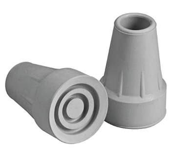 Picture of CAREX HEALTH BRANDS FGA71600 0000 Standard Crutch Tips (Grey) (EA)