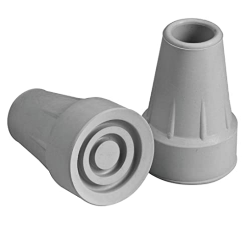 Picture of CAREX HEALTH BRANDS FGA71600 0000 Standard Crutch Tips (Grey) (EA)