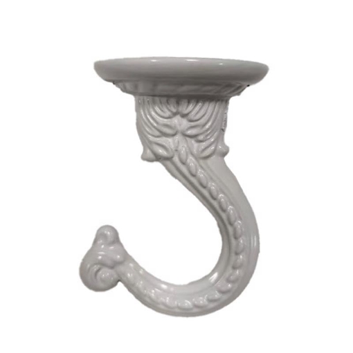 Picture of Living Accents 58030 Living Accents White Zinc 2 in. H Sturdy Swag Hook 1 pk (EA)