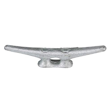 Picture of ATTWOOD MARI 30600 Seachoice Open Base Dock Cleat, Galvanized Gray Iron, 6 in. (EA)