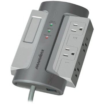 Picture of PANAMAX PMXM4-EX Panamax M4-EX 4 AC Outlet Surge Protection - Silver (EA)