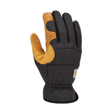 Picture of PYRAMEX SAFETY PRODUCTS LLC GD0824MBLKBLYXL Carhartt Men's High Dexterity High Grip Glove, Black/Barley, X-Large (EA)
