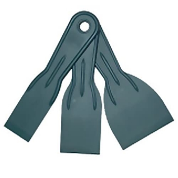 Picture of ALLWAY TOOLS INC DS-3PKS ALLWAY Polypropylene Putty Knife Set - Case of: 12; Each Pack Qty: 1;12 (PK-12-EA)