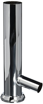 Picture of THE KEENEY MANUFACTURING COMPANY 49SN Keeney 49SN 22-Gauge Branch Tailpiece, DC Plain, 1-1/2" x 8", Satin Finish (EA)