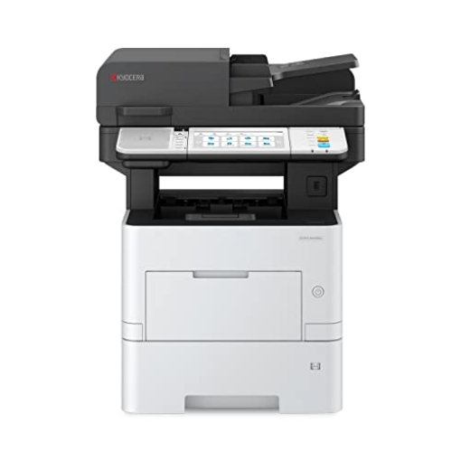 Picture of Kyocera Corporation KYO110C0Z2US0 KYOCERA ECOSYS MA5500ifx All-in-One Monochrome Laser Printer (Print/Copy/Scan/Fax), 57 ppm, Up to Fine 1200 dpi, Gigabit Ethernet HyPAS Capable, 7 inch Touchscreen Panel, 512 MB (EA)