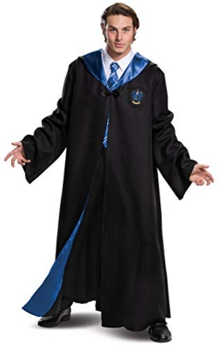 Picture of Disguise DG107999C Disguise Harry Potter Ravenclaw Robe, Deluxe Wizarding World Adult Costume Accessory, Adult XXL (50-52) (EA)