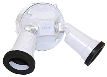 Picture of SIGMA 16795WH Sigma Engineered Solutions Weatherproof 16795WH Round Floodlight Kit, White (EA)