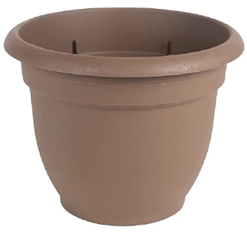 Picture of Bloem, Lcc. 20-56316CH Bloem Ariana Planter with Self-Watering Disk, Chocolate, 16in (EA)