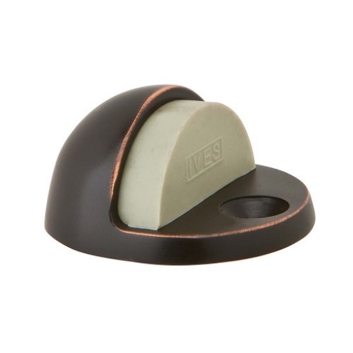 Picture of IVES FS436B-716 SCHLAGE Ives by Schlage 436B-716 Dome Door Stop, 1 x 1.75 x 2 inch, Aged Bronze (EA)