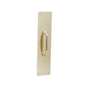 Picture of H.B. IVES SC83115B335X15G SCHLAGE LOCK CO SC8311-5B3 3.5X15G Schlage Sc8400 Plate, W L, for Use with 5-1/4 Center Pull, 3-1/2" x 15" (EA)