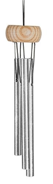 Picture of WOODSTOCK PERCUSSION INC PCS Woodstock Chimes - The Original Guaranteed Musically Tuned Chime, Piccolo - Small, Silver (EA)