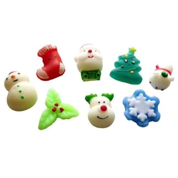 Picture of ZORBITZ 8037 212 Main Christmas Squishies Rubber Multi Color (PK-20-EA)