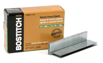 Picture of STANBOSTIT SX50351-1/8G Bostitch 1-1/8 in. 18 Gauge 7/32 in. Narrow Crown Finish Staple (EA)