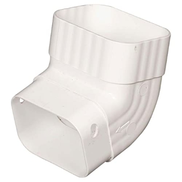 Picture of AMERIMAX M0627 EURAMAX Canada M0627 Traditonal White Aluminum Elbow (EA)