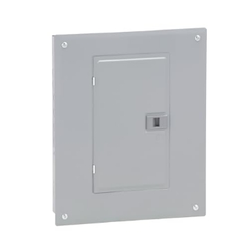 Picture of Square D HOM1224M100PC Square D by Schneider Electric Homeline 100 Amp Indoor Main Breaker Box, Circuit Breaker Load Center, Plug On Neutral, 12-Space 24-Circuit, 120/240 VAC, UL Listed, Indoor Use Only (HOM1224M100PC) (EA)