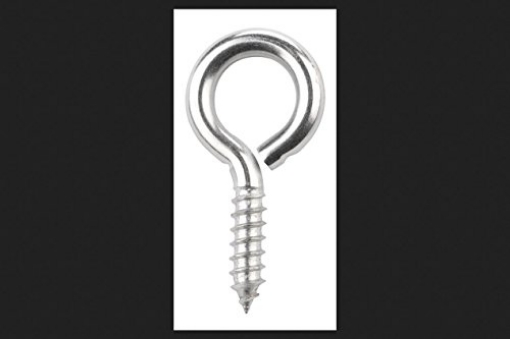 Picture of ACE TRADING - BH 10 02-3468-807 Hampton Screw Eye 13/16" 2-7/8" Overall 1-1/4" Tread 250 Lb Bulk Stainless Steel (PK-10-EA)
