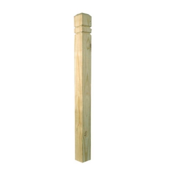 Picture of PROWOOD 231685 Universal Forest PROD Decking Cap - Pine Wood - Wood Sheet - Circle - 5.5 Inches (EA)