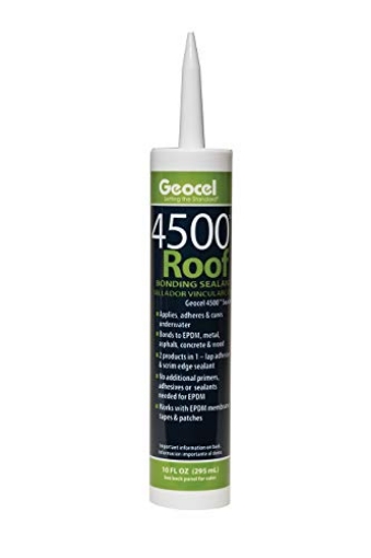 Picture of GEOCEL CORP GC55103 GEOCEL GC55103 4500 Roof Bonding Sealant, 10 Ounce Cartridge, Black (EA)