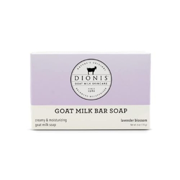 Picture of Creative Nail Design C33465-6 Dionis Goat Milk Lavender Blossom Scented Hand and Body Soap Bar, Hydrating Moisturizing Wash for Sensitive Skin, Gentle Lasting Hydration, Cruelty Free, Non Greasy, Paraben Free, Made in the USA, 6oz (EA)
