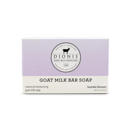 Picture of Creative Nail Design C33465-6 Dionis Goat Milk Lavender Blossom Scented Hand and Body Soap Bar, Hydrating Moisturizing Wash for Sensitive Skin, Gentle Lasting Hydration, Cruelty Free, Non Greasy, Paraben Free, Made in the USA, 6oz (EA)