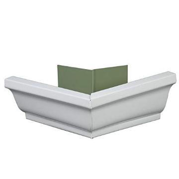 Picture of AMERIMAX 47002 Amerimax Home Products 6 in. Aluminum Outside Gutter Mitre (PK-10-EA)