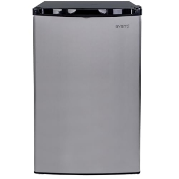 Picture of Avanti RM4436SS Avanti 4.4 cu. ft. Compact Refrigerator, Mini-Fridge, in Stainless Steel (RM4436SS) (EA)