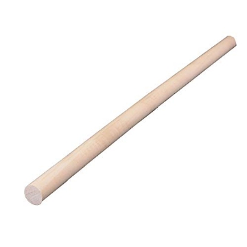Picture of Alexander'S Costumes 02558-R0036C1 Alexandria Moulding Round Ramin Hardwood Dowel 5/8 in. Dia. x 36 in. L Gray (PK-15-EA)
