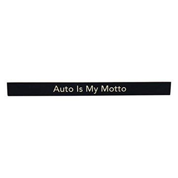 Picture of HALLMARK 1AHW1127 PLAQUE AUTO MY MOTTO 24" (PK-2-EA)