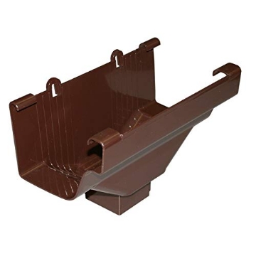 Picture of AMERIMAX M1506 Traditional Brown Vinyl Gutter Drop Outlet (PK-6-EA)