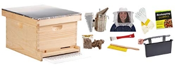 Picture of LITTLE GIANT LADDER SYSTEMS LLC HIVE10KIT Little Giant® 10-Frame Deluxe Beginner Hive Kit | Premium Beekeeping Starter Set for Beginners | Made in USA (EA)