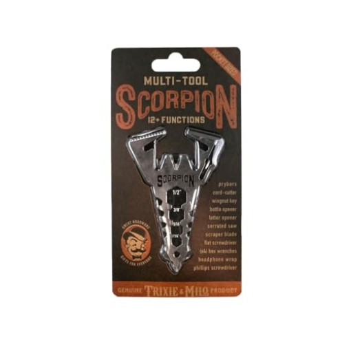 Picture of TRIXIE & MILO TOOL-SCORP Trixie & Milo 2004677 Scorpion Multi-Tool44; Silver (EA)